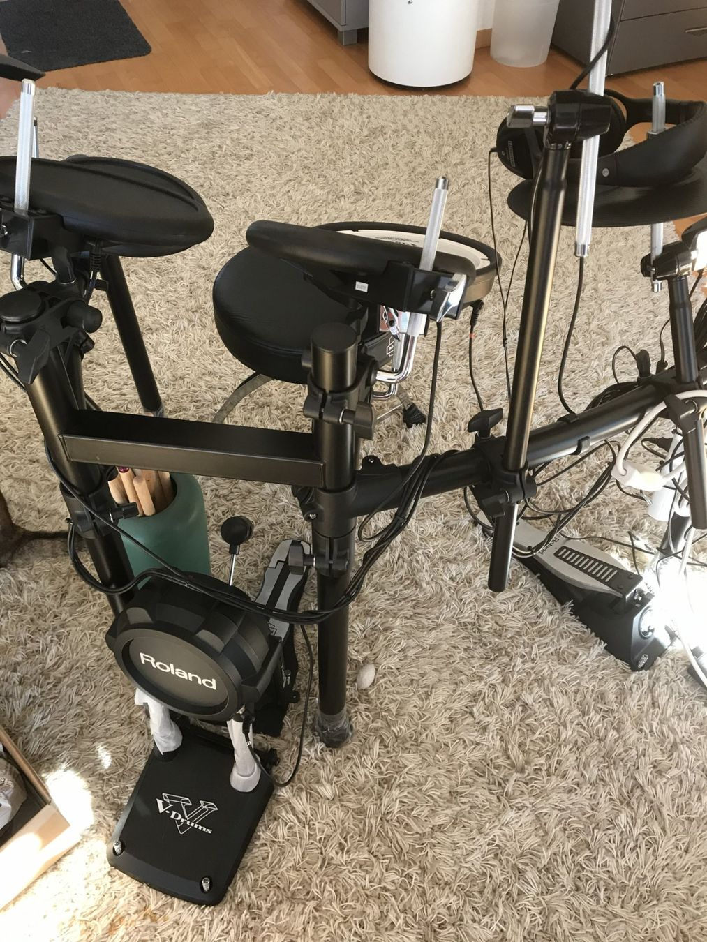 Roland Instruments de musique: Roland E-Drum TD-11K inkl. Drum-Stand – D'occasion à Aristau par Gipiot 2