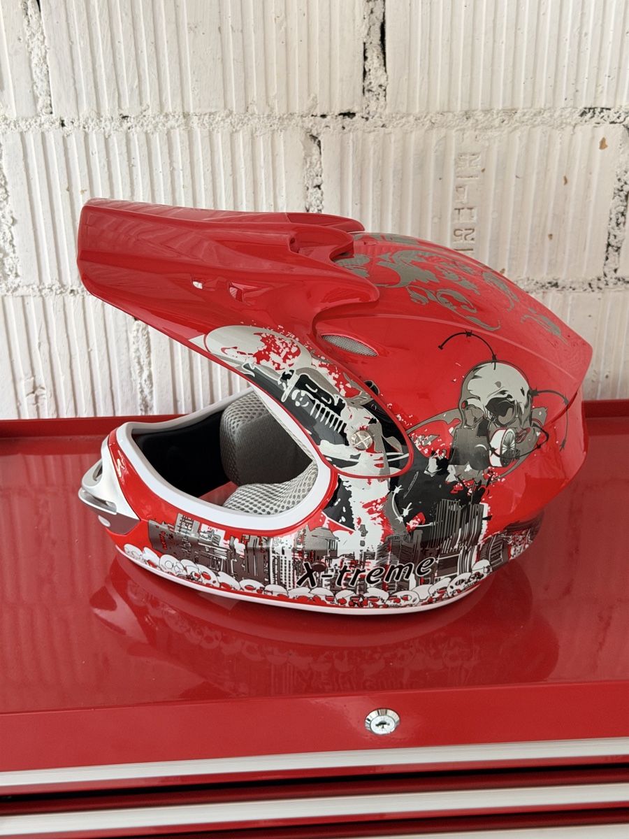 Helme & Visiere: Kinderhelm rot Grösse M 53-54cm – Neu und originalverpackt aus Bühler von ina_dfv6