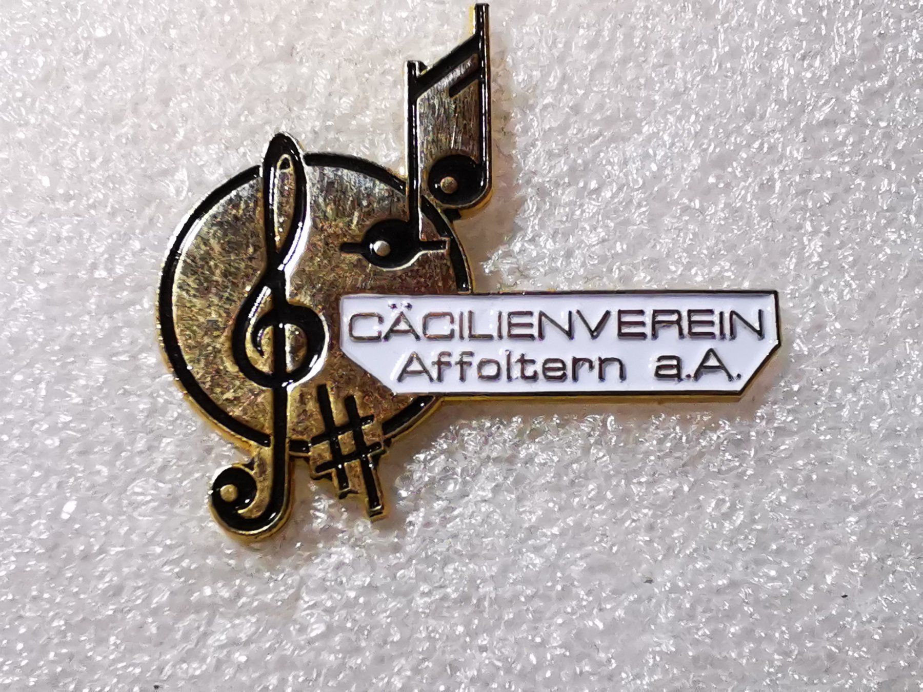 Placchette & Badge: Ansteckpin 51: Cäcilienverein Affoltern a.A. – Usato da Oppligen venduto da Pin-Fall-Shop