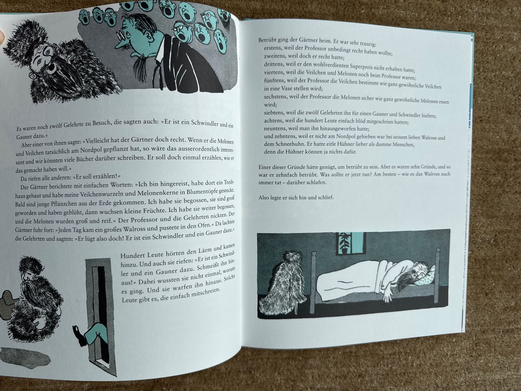 Libri: Das Walross und die Veilchen - Atlantis-Verlag – Usato da Aarau venduto da Kilauea 7