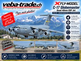 C-17 Globemaster - Quad 40mm EDF Jet, Spw 1200mm, PNP-Set
