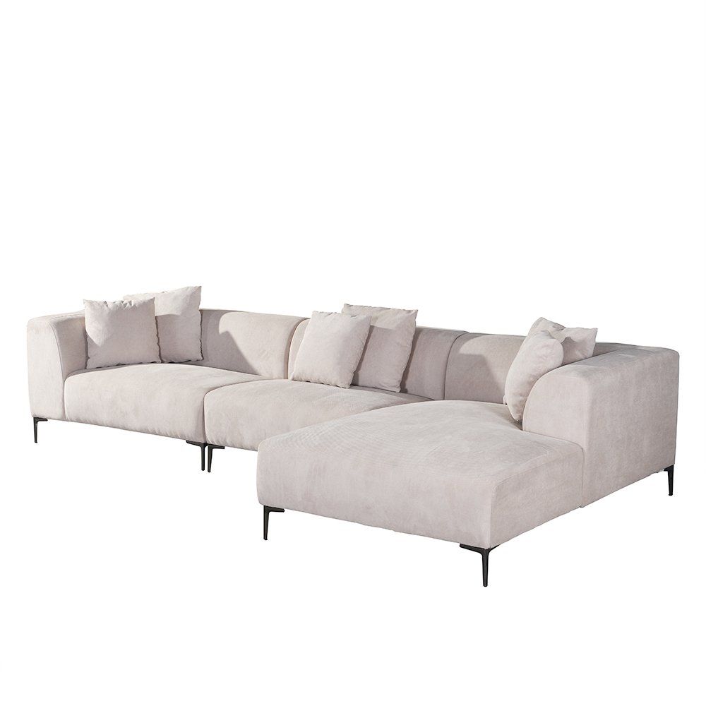 Divani: 21393 - Ecksofa TORINO Beige Rechts – Nuovo e nell'imballaggio originale da Wallenwil venduto da toesstal-vertrieb 4
