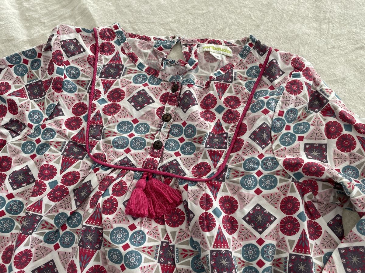 Camicette, T-shirt & Top: Vertbaudet Tunika Gr. 150 – Usato da Weesen venduto da Steiboeck 1