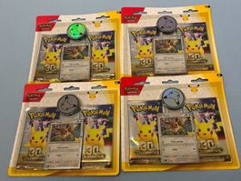 Pokémon 30th Celebration  2-Blister - EN - 4er Packs