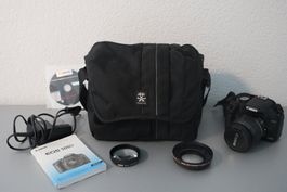 Canon EOS 800D + 10-18mm Objektiv + Tasche
