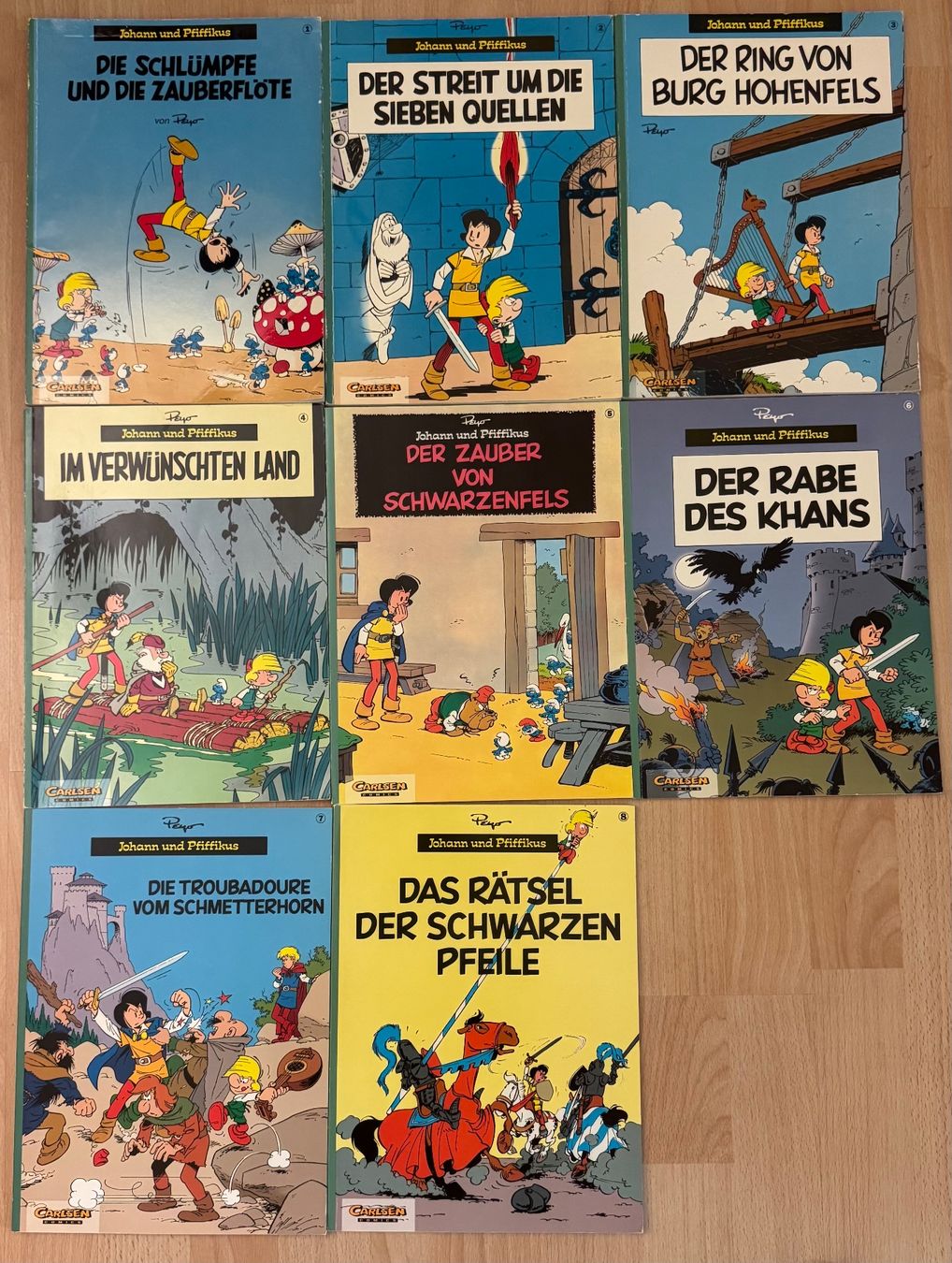 BD: Johann und Pfiffikus Comics 8 Stk – D'occasion à Schaffhausen par Natsov