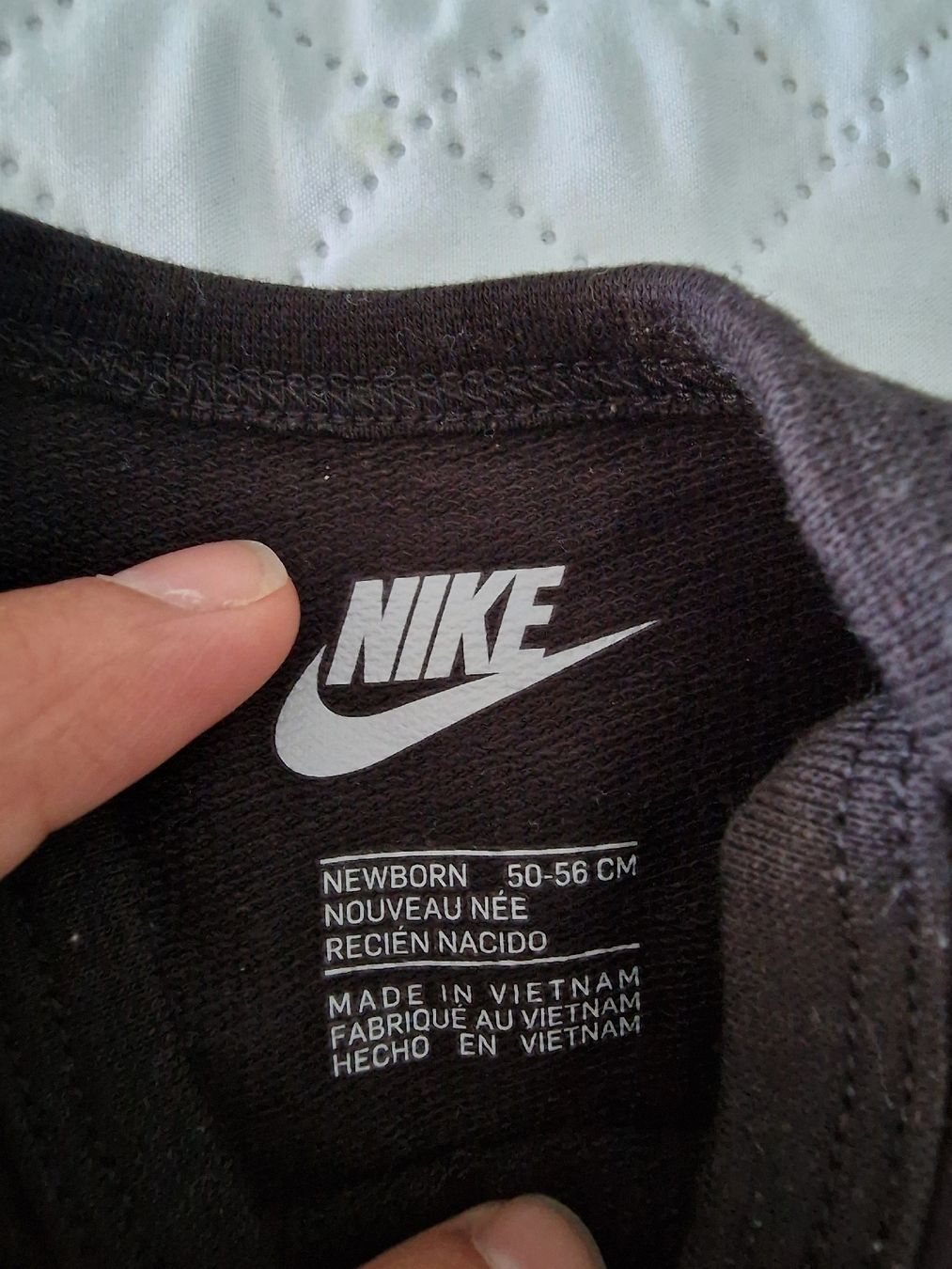 Nike Pagliaccetti: Combinaison Nike Bébé "Just Do It" - 50-56 cm - Été! – Usato da Vétroz venduto da elo_7srz 1