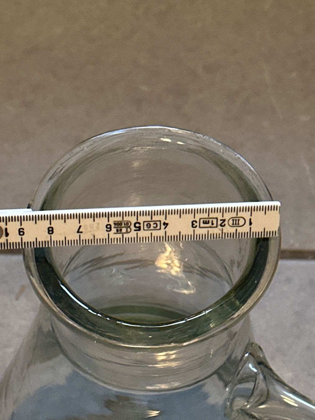 Vasi & Recipienti: Vase oder eventuell Labor Behälter aus Glas – Usato da Zürich venduto da Chaeffeler 2