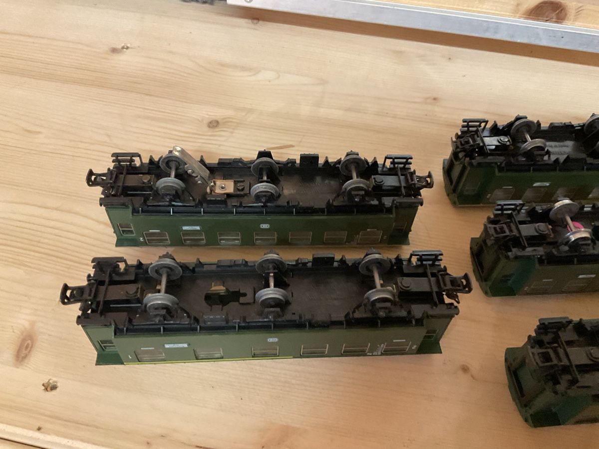 Märklin Modellini di ferrovie: 5 x Märklin  – Usato da Wald ZH venduto da Sbbemilio 6