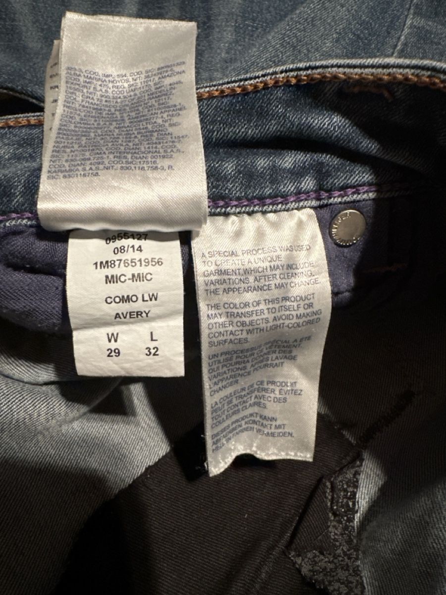 Tommy Hilfiger Jeans: Tommy Hilfiger Jeans, Gr. 29/32 einf. Bundweite ca. 34 cm – Usato da St.Gallen venduto da maierm01 4