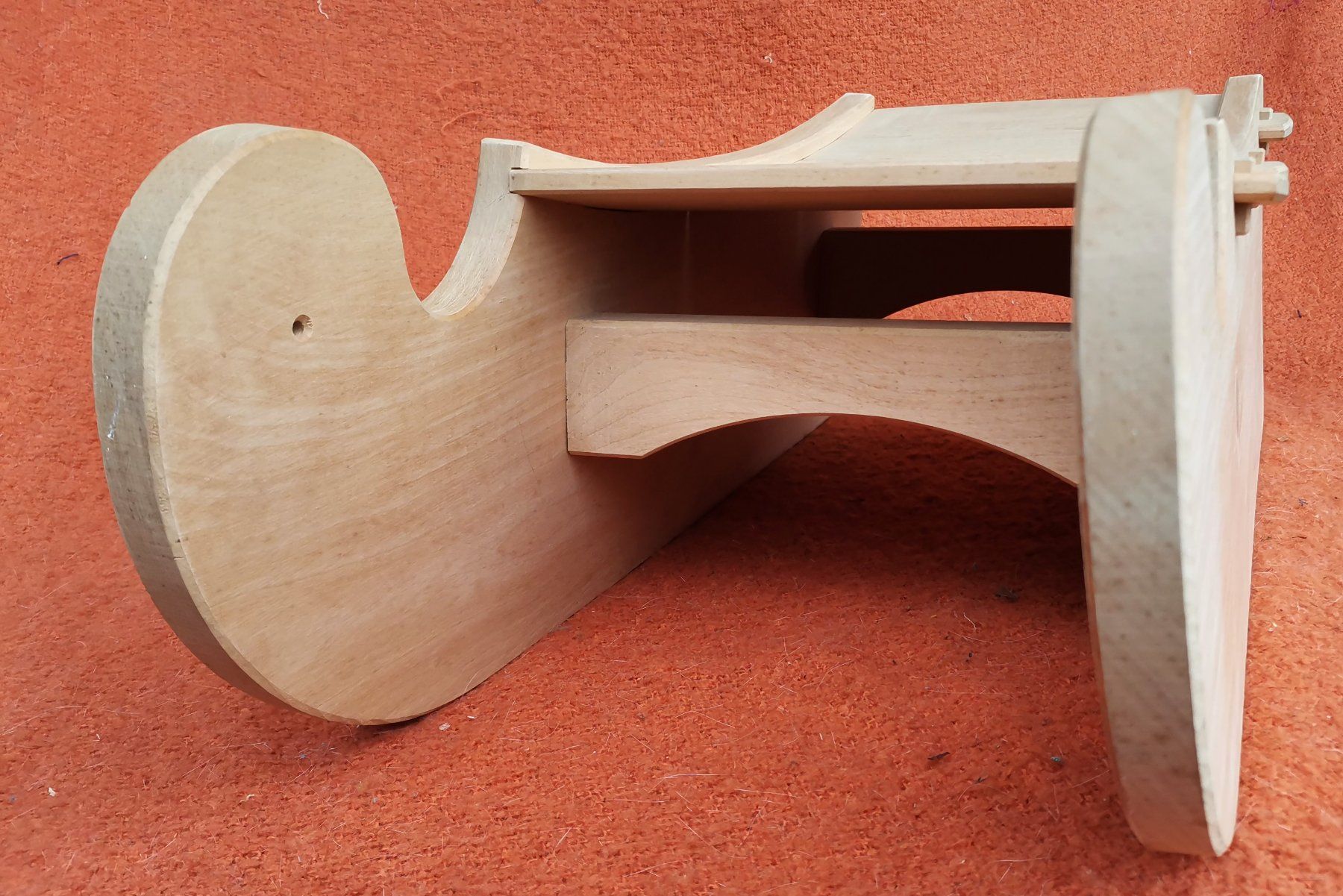 Slitta: Holzschlitten / Kinderschlitten, Handarbeit, mit Eisenkufen – Nuovo (secondo la descrizione) da Brienzwiler venduto da Obersboden 2