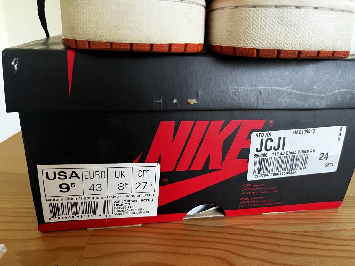 Jordan Scarpe da uomo: Jordan 1 Reverse Shattered Backboard EU 43 – Usato da Liebefeld venduto da donetasy 5
