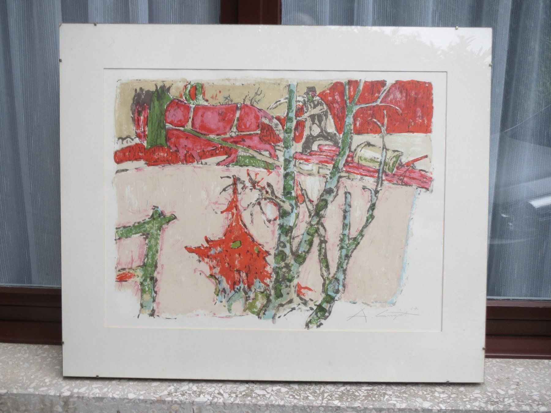 Grafiken & Lithographien: Alois Carigiet - Das Rote Pferd - Litho – Gebraucht aus Tagelswangen von Miski 1