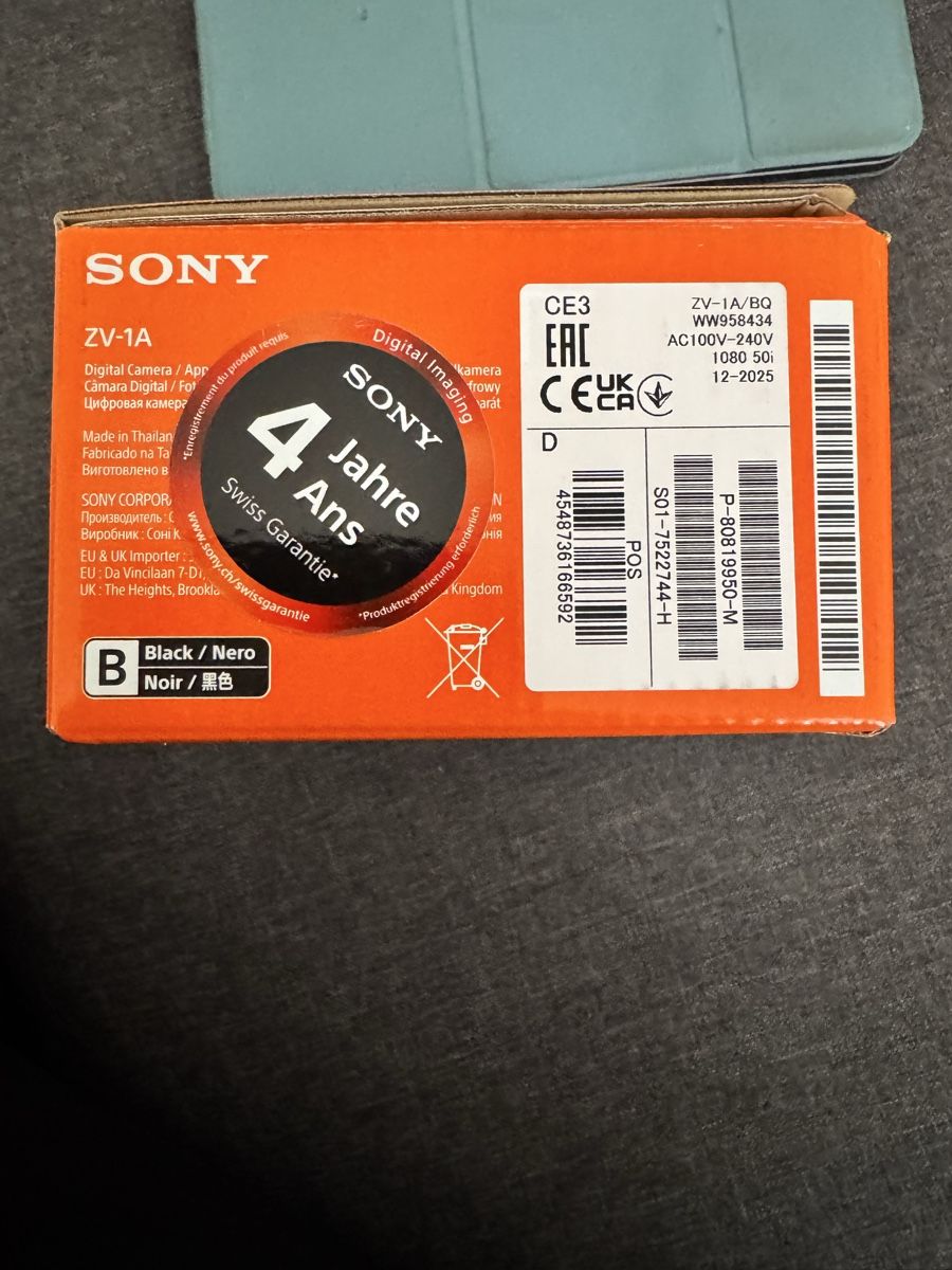 Sony Kamera: Sony Digital Camera ZV-1A – Neu (gemäss Beschreibung) aus Jona von jack8645 4