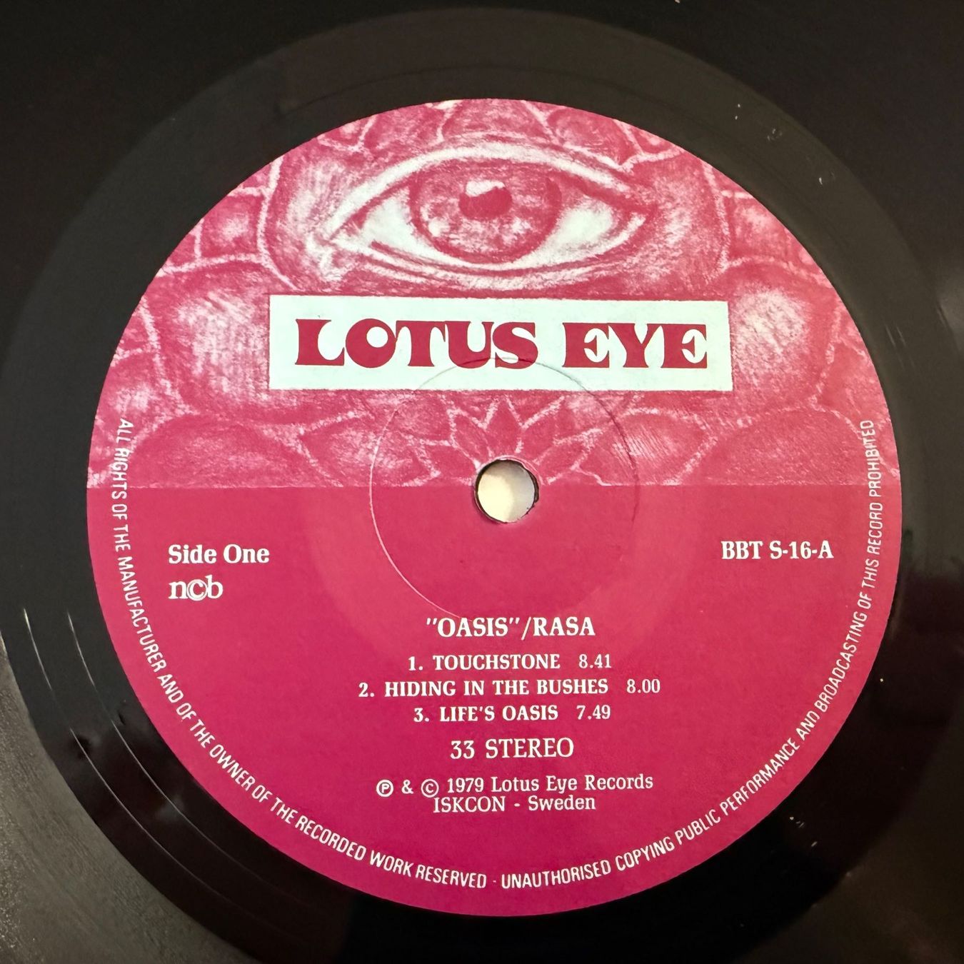 Dischi in vinile: RASA - OASIS – Usato da Zürich venduto da fehlton 3