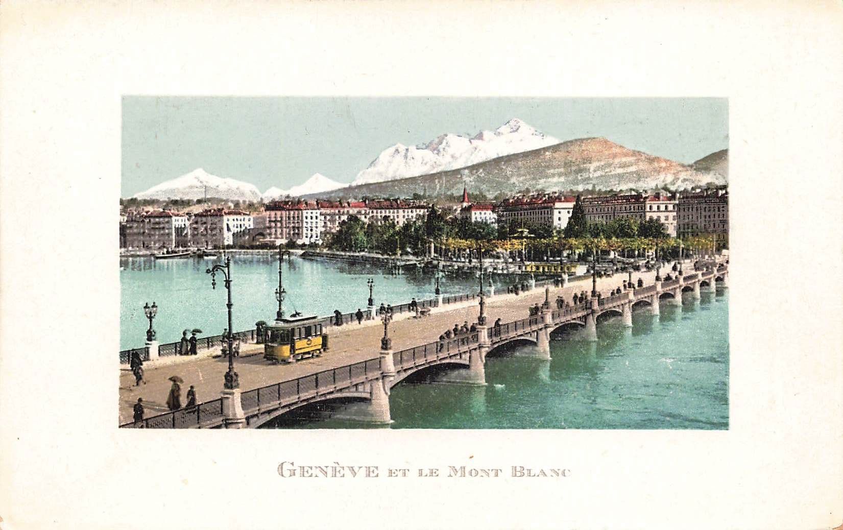Cartoline postali: Geneve Tram Straßenbahnen – Usato da Biasca venduto da Blenio71