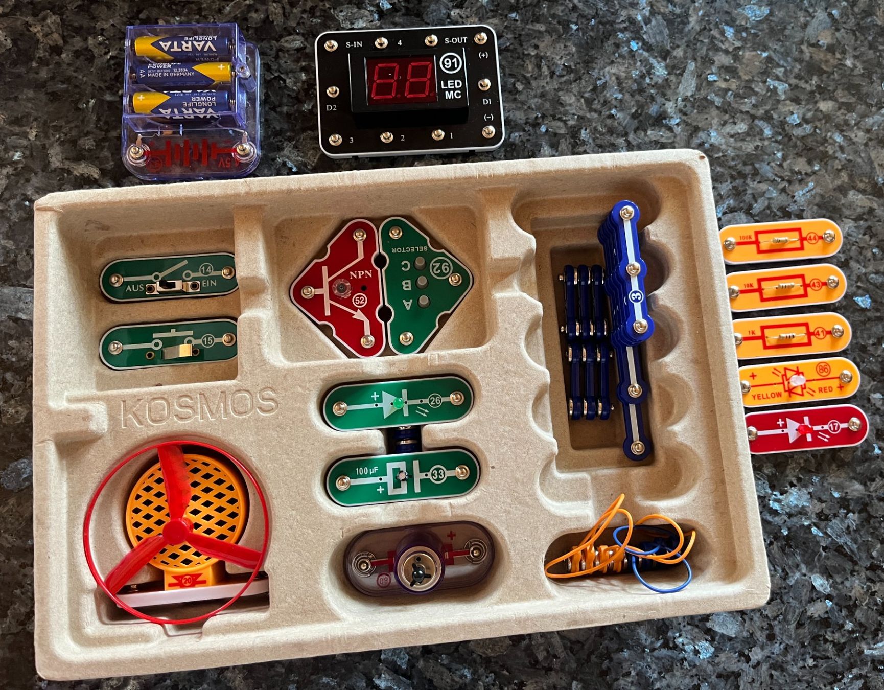 Kit di costruzioni: Kosmos Easy Elektro – Games – Nuovo (secondo la descrizione) da Frutigen venduto da WBF1 2