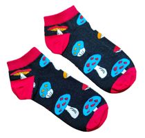 Sneaker-Socken Pilze / Mushrooms