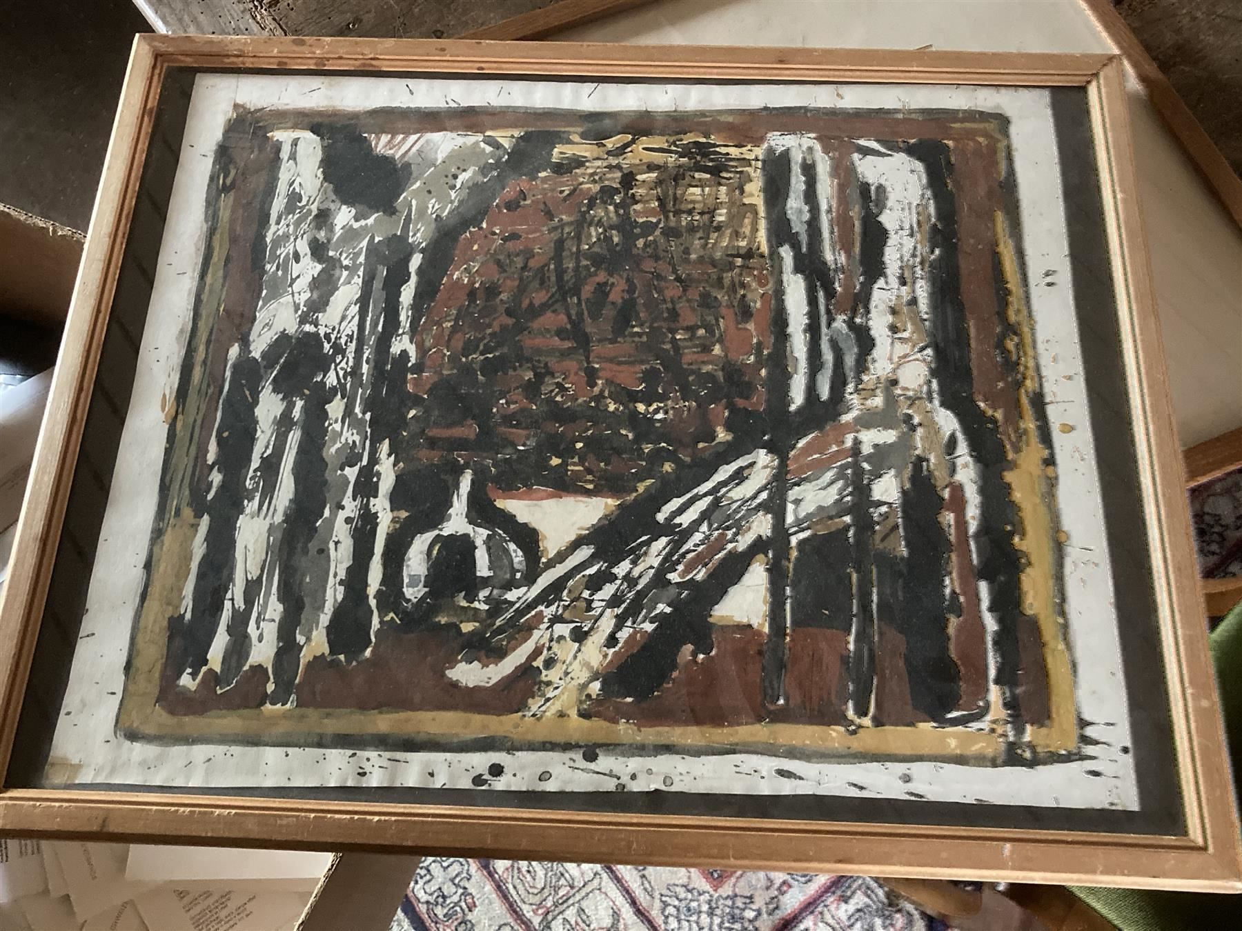 Dipinti: (kb) Aquarell Komposition anonym – Usato da Bern venduto da Jwpm66