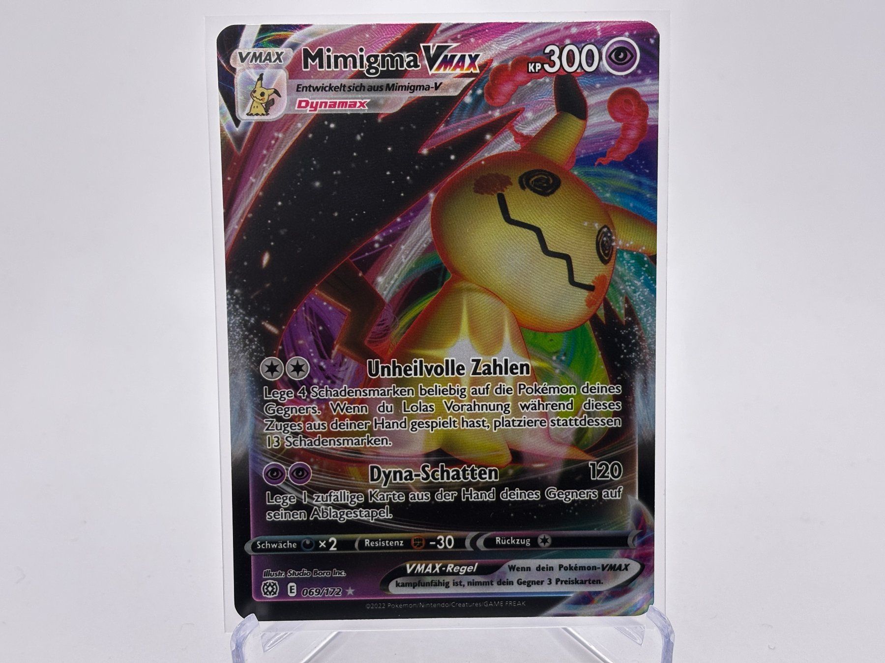 Pokémon Cartes à collectionner: Strahlende Sterne - Mimigma VMAX  (BRS 69) - DE – Neuf (Voir description) à Allschwil par Bullach