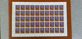 Pro Juventute Briefmarken Bogen postfrisch Jahrgang 1963