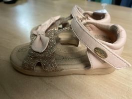 Süsse nelliblu Glitzer Sandalen Gr. 22, Top Zustand, Mädche