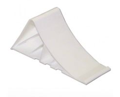 Radkeil/ Unterlegkeil inkl Halter weiss Kunstoff