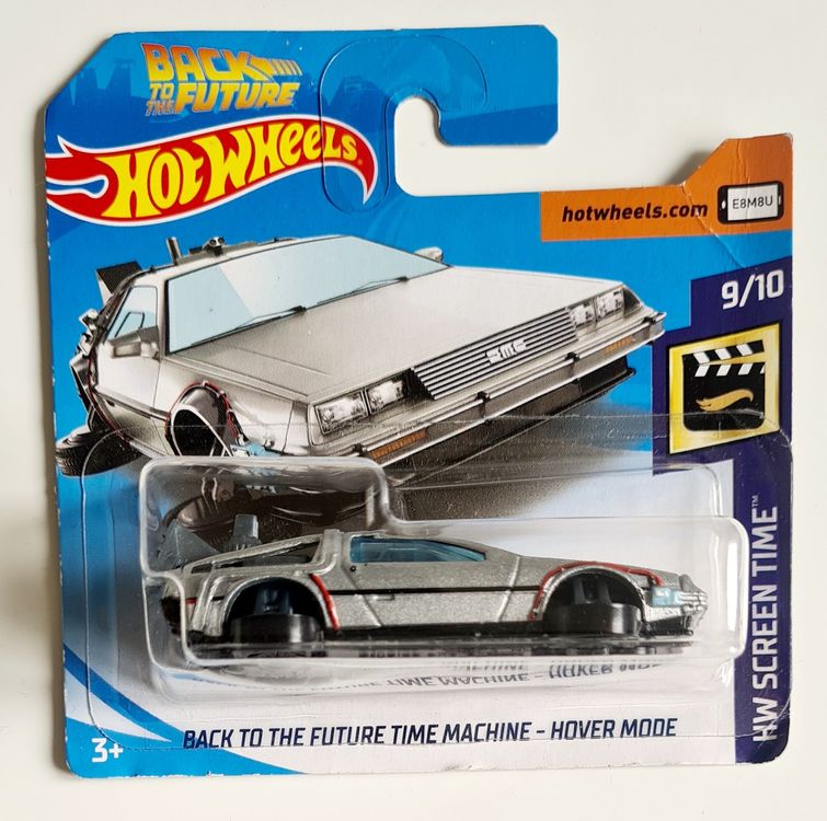 Hot Wheels Back to the Future, Time Machine, Hover Mode, DMC (Neu und ...