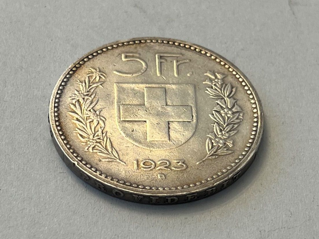 Tutti le monete: 5 Franken 1923 – Usato da Tägerwilen venduto da Beata1sager 7