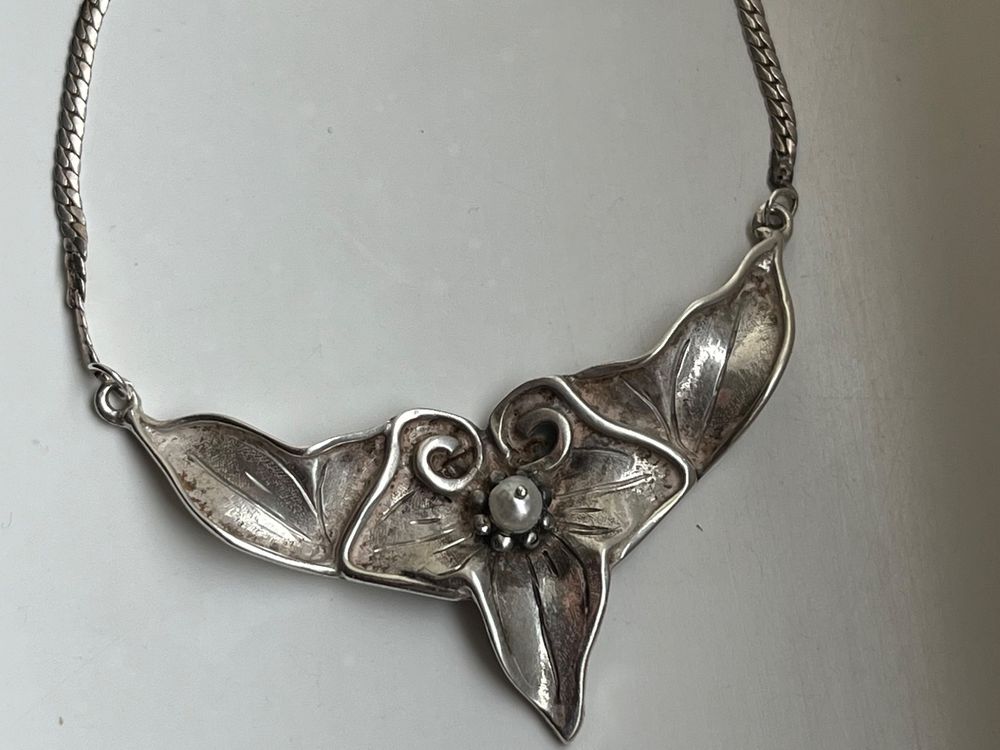 Croix argent vermeil filigrane. - Bijoux Anciens Schaffner