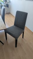 4x IKEA Bergmund Esszimmerstühle grau (inkl. GUNNARED)