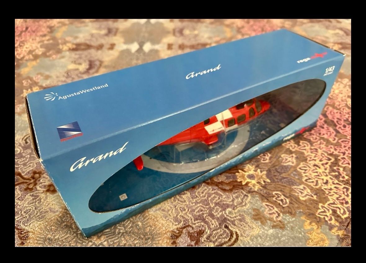Rega Modellbausätze & Standmodelle: Rega Helikopter Grand 1:43 – Neu und originalverpackt aus Castione von DWNL 2