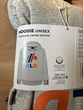 Aldimania Hoodie Unisex XL Limited Edition - Neu & OVP!