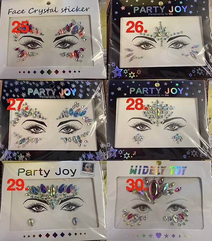 Make-up: 158x Temporary Strasssteine Tattoo – Nuovo e nell'imballaggio originale da Zürich venduto da kollers 3