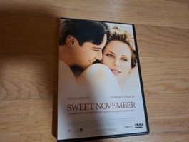 DVD Sweet November Keanu Reeves Charlize Theron