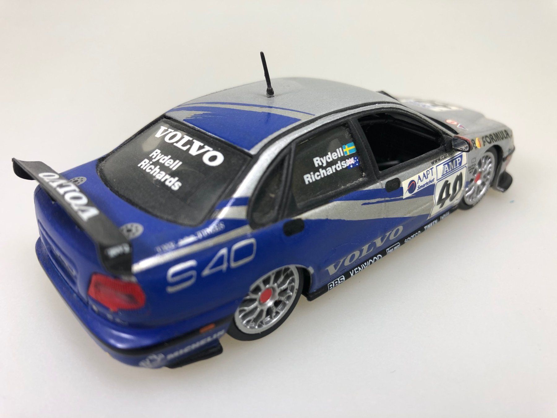 Volvo Modellautos: Volvo S40 BTCC - Onyx - 1:43 – Gebraucht aus Widen von Himan 1