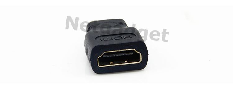 Adattatori: Mini HDMI auf HDMI Adapter (vergoldeten) – Nuovo e nell'imballaggio originale da Yverdon-les-Bains venduto da Netgadget 3