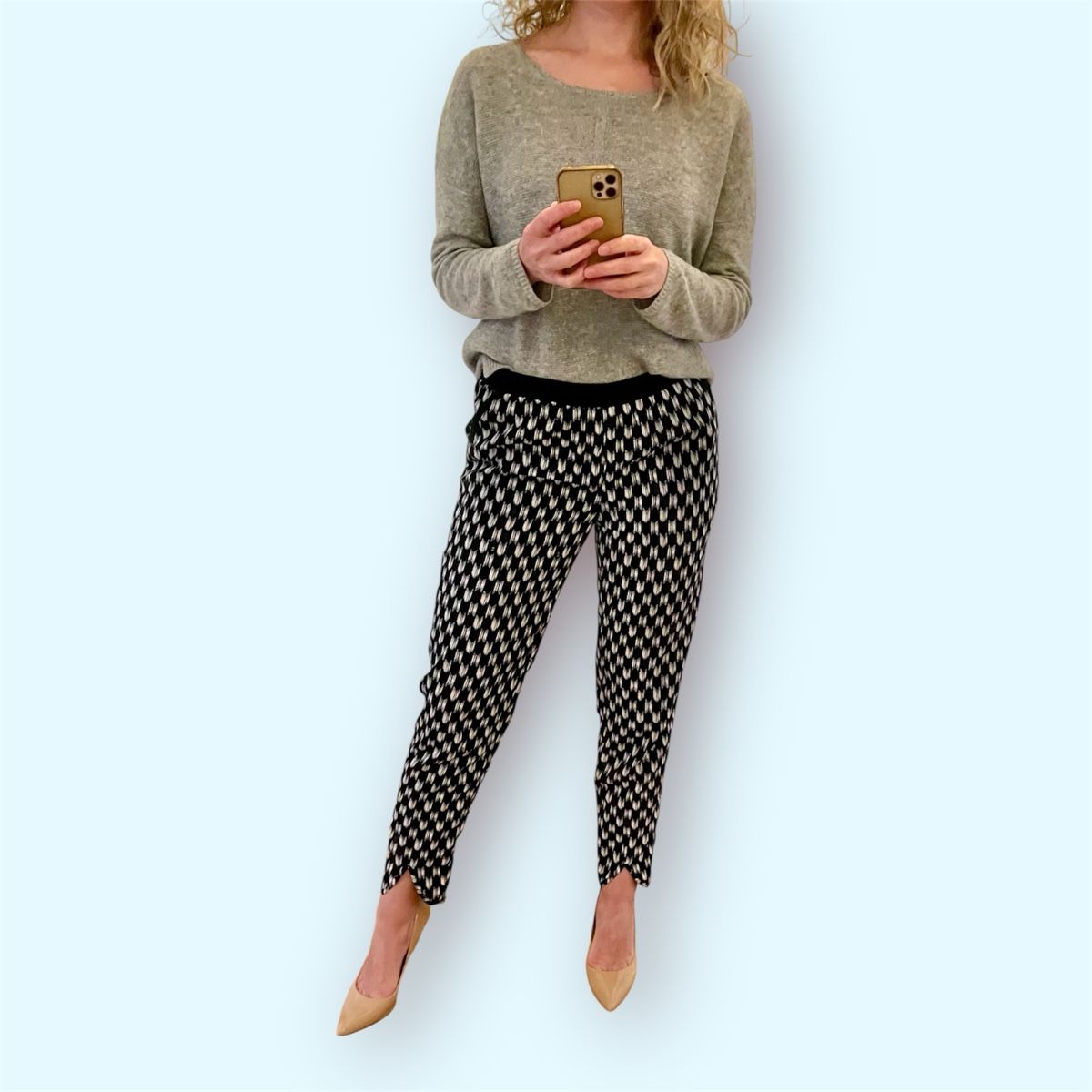 H&M Pantaloni: SOMMERHOSE GEMUSTERT VON H&M M/38 – Usato da Zürich venduto da lydia.joray 1