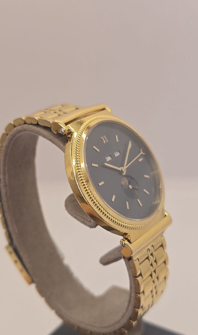 Bucherer Orologi: Bucherer Triple Calendar Moonphase Quartz 34,9mm – Difettoso da Minusio venduto da AGSuhren 1