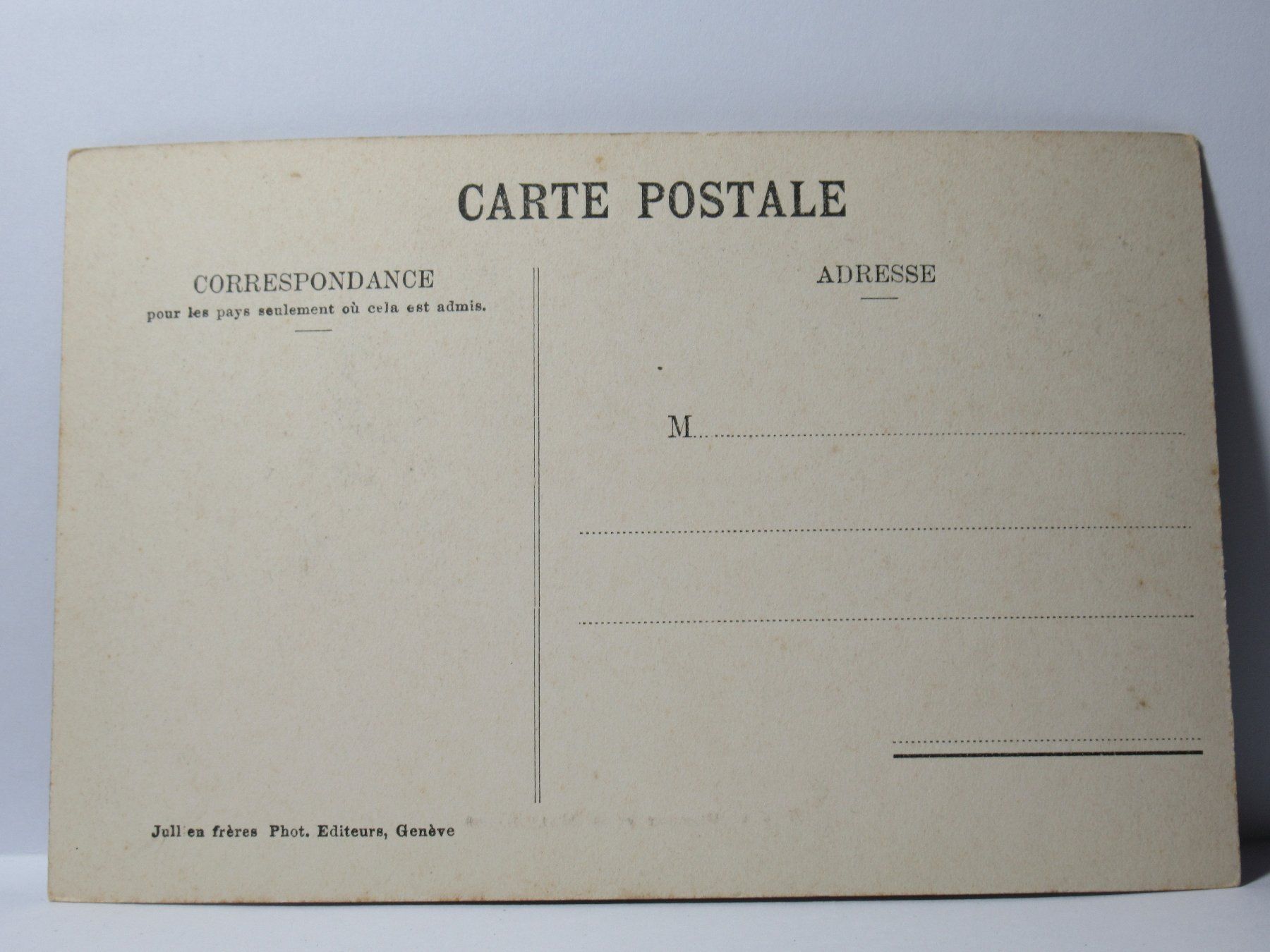 Cartoline postali: Genève , et le Mont - Blanc – Nuovo (secondo la descrizione) da Grenchen venduto da Bluemchen1900 1