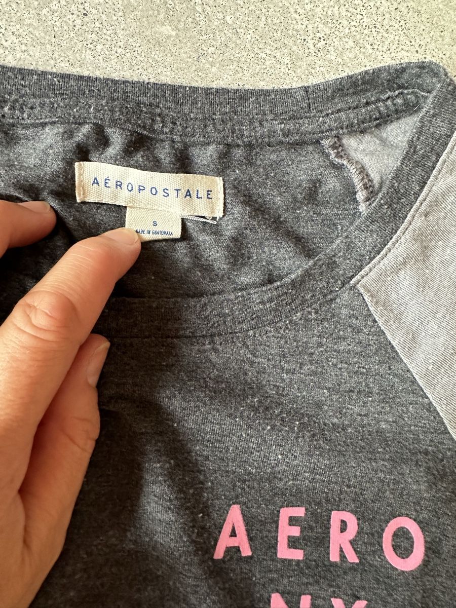 T-shirt: Shirt langarm Aeropostale Gr S – Usato da Maienfeld venduto da griti666 2
