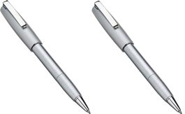 Faber Castell Loom Tintenroller Silber 2 Stück
