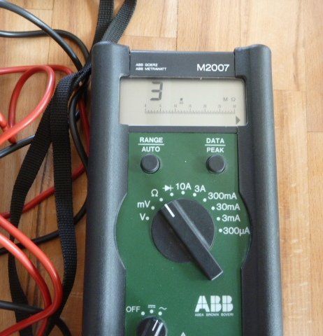BBC Goerz Metrawatt Misurare: ABB Metrawatt M2007 Multimeter – Usato da Uhwiesen venduto da sepp357