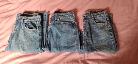 Damen Jeans Hosen Set (Zara / Youcom / Riachuelo) – Wie neu!