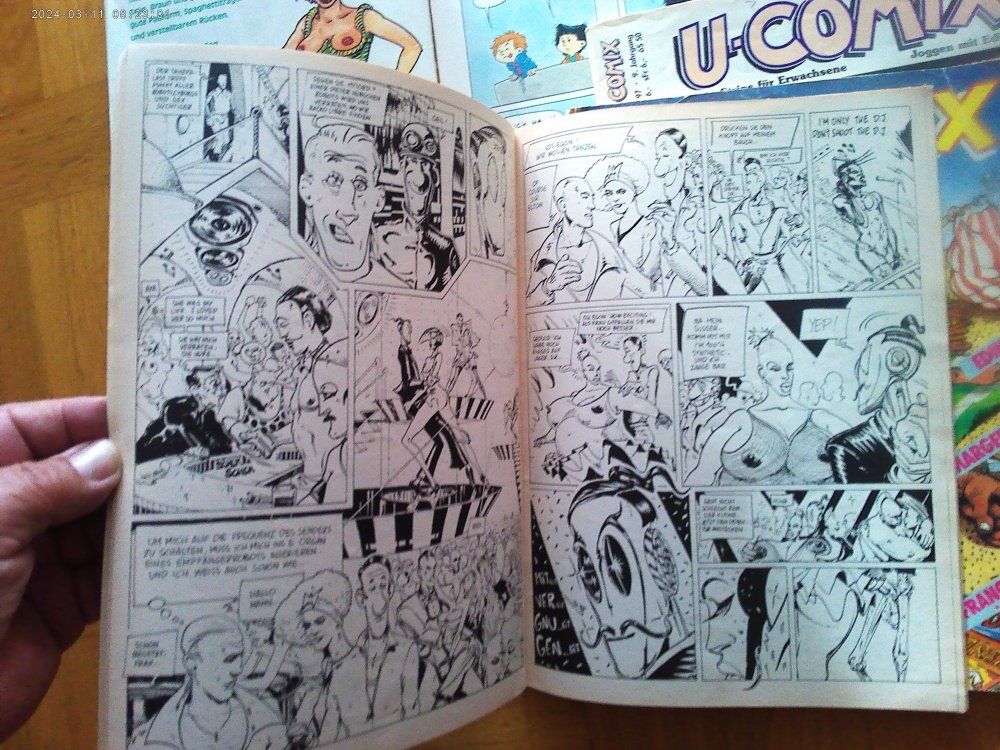 Comics: 6 X COMIC HUMOR EROTIC: U - COMIX !!!! – Gebraucht aus Volketswil von nemo2000 2