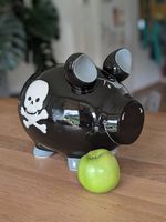 Grosse Piratenschwein Sparkasse