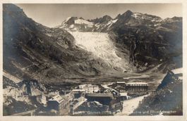 Gletsch - Furkastrasse u.Rhonegletscher