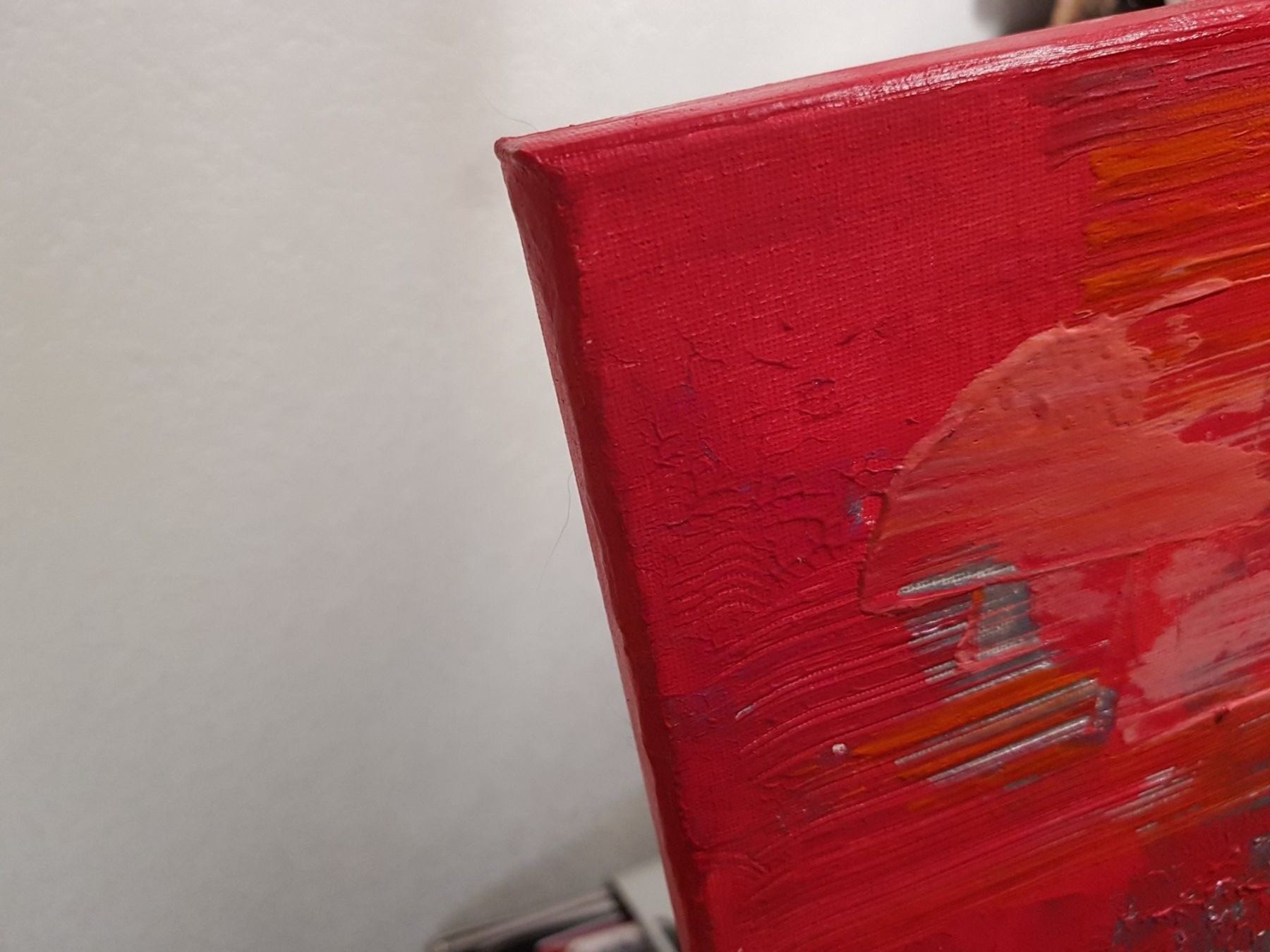 Gemälde: "Being me, being you, we can't work as two",40x50cm, c.frame – Neu und originalverpackt aus Turbenthal von viw_48fr 2
