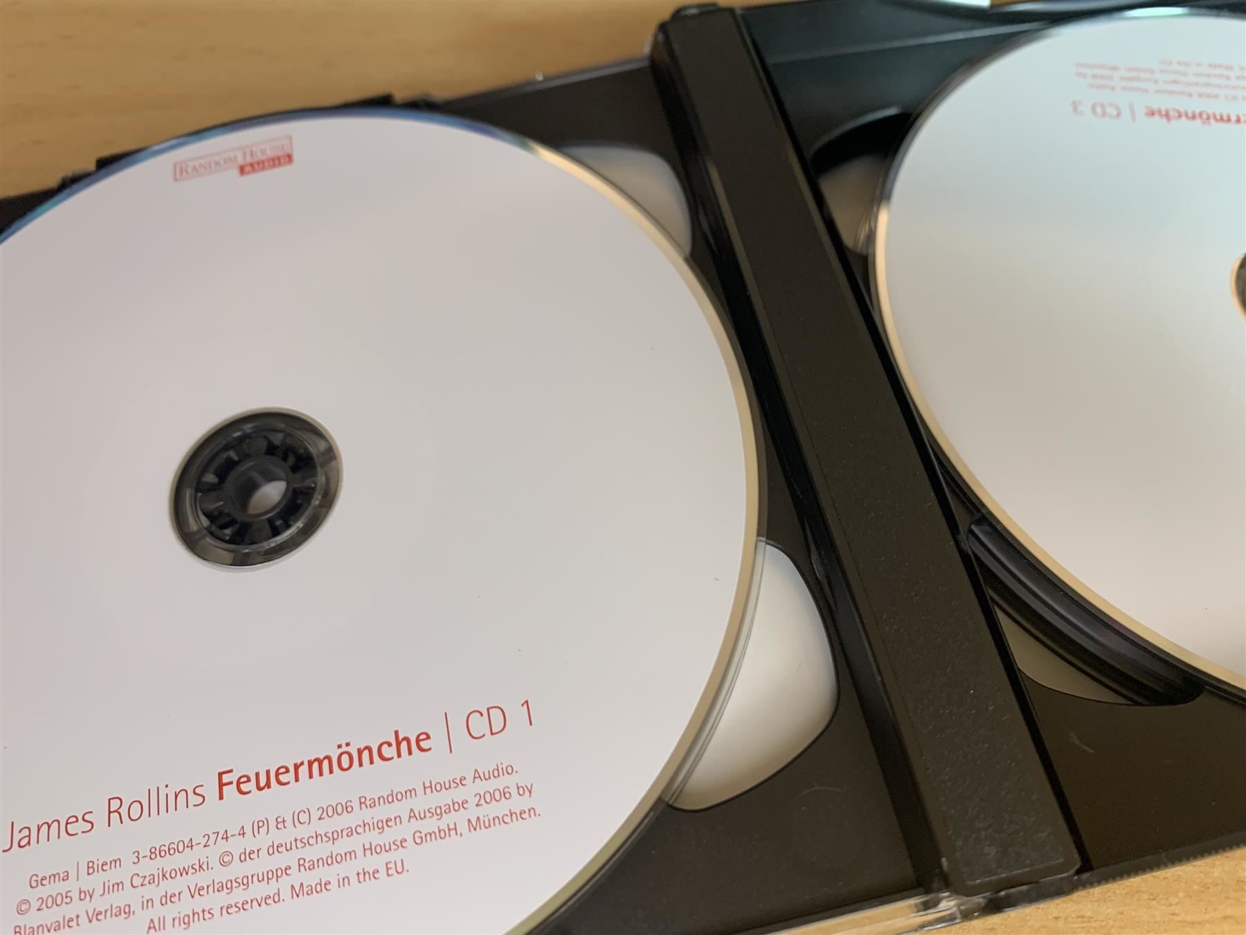 Audiolibri: James Rollins – Feuermönche - 6 CD – Usato da Rikon im Tösstal venduto da Alpenmutz 2