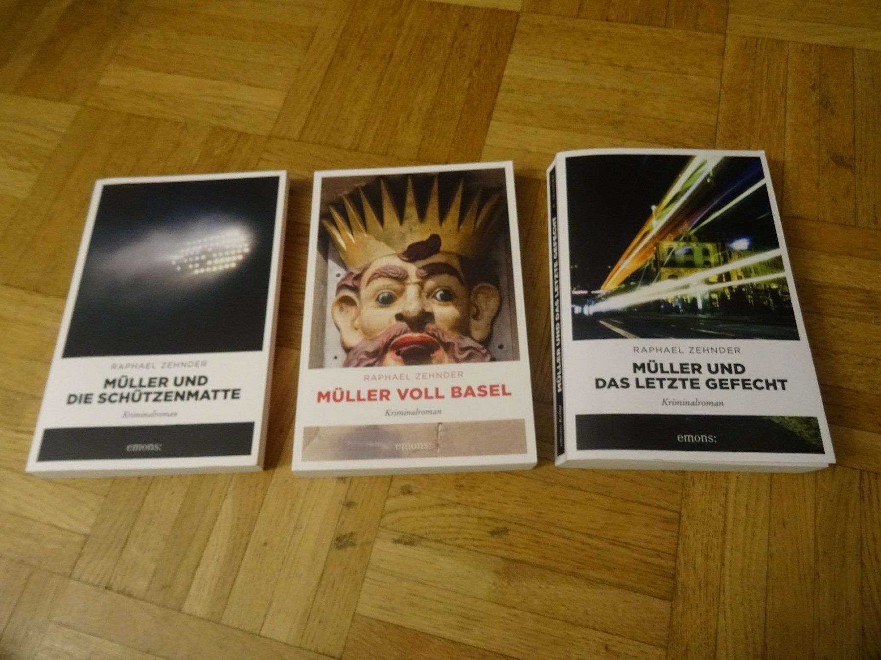 Libri: Müller & Zehnder Krimi 3 Bücher – Usato da Olten venduto da pechsisa1